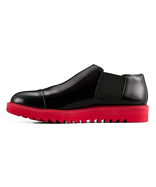 Ботинки SIDE GORE BOOT LO THE ONITSUKA из кожи Kobe beef, низкие, черные — фото 3