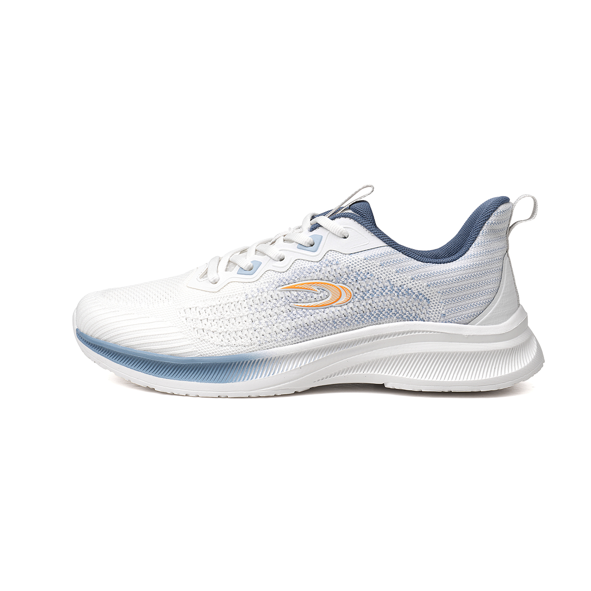 

SAIQI Мужские беговые кроссовки низкие Pearl White/Starry Blue - Starry Blue, цвет Starry Blue