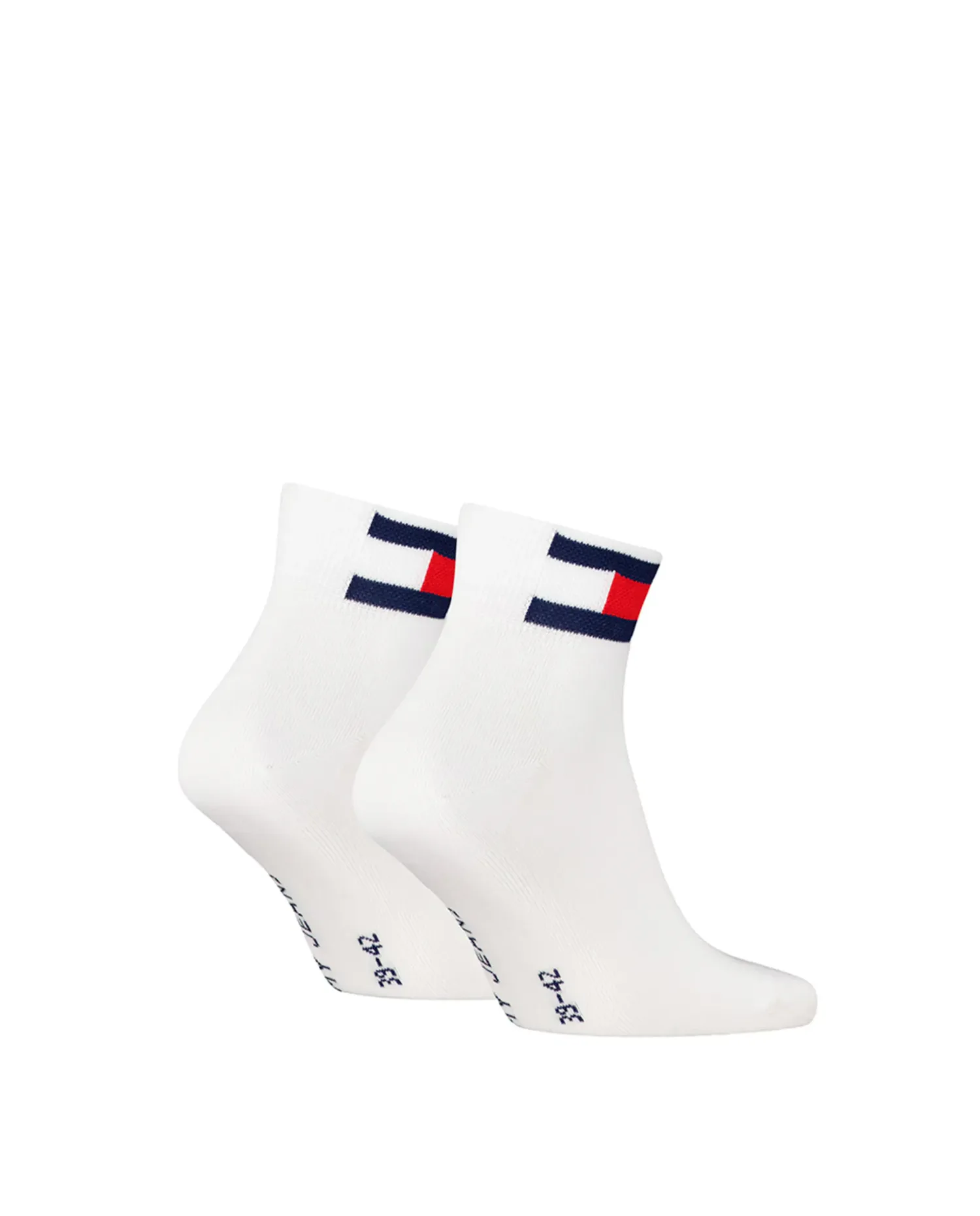 Унисекс короткие носки Tommy Hilfiger (набор из 2 шт.), белый