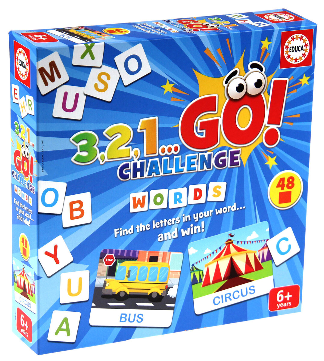 

3, 2, 1... Вперёд!, Задача: слова, развивающая игра, Educa