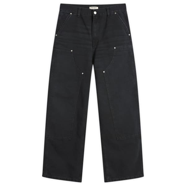 

Брюки Brandon с двойными коленями Carhartt Wip, черный grind wash