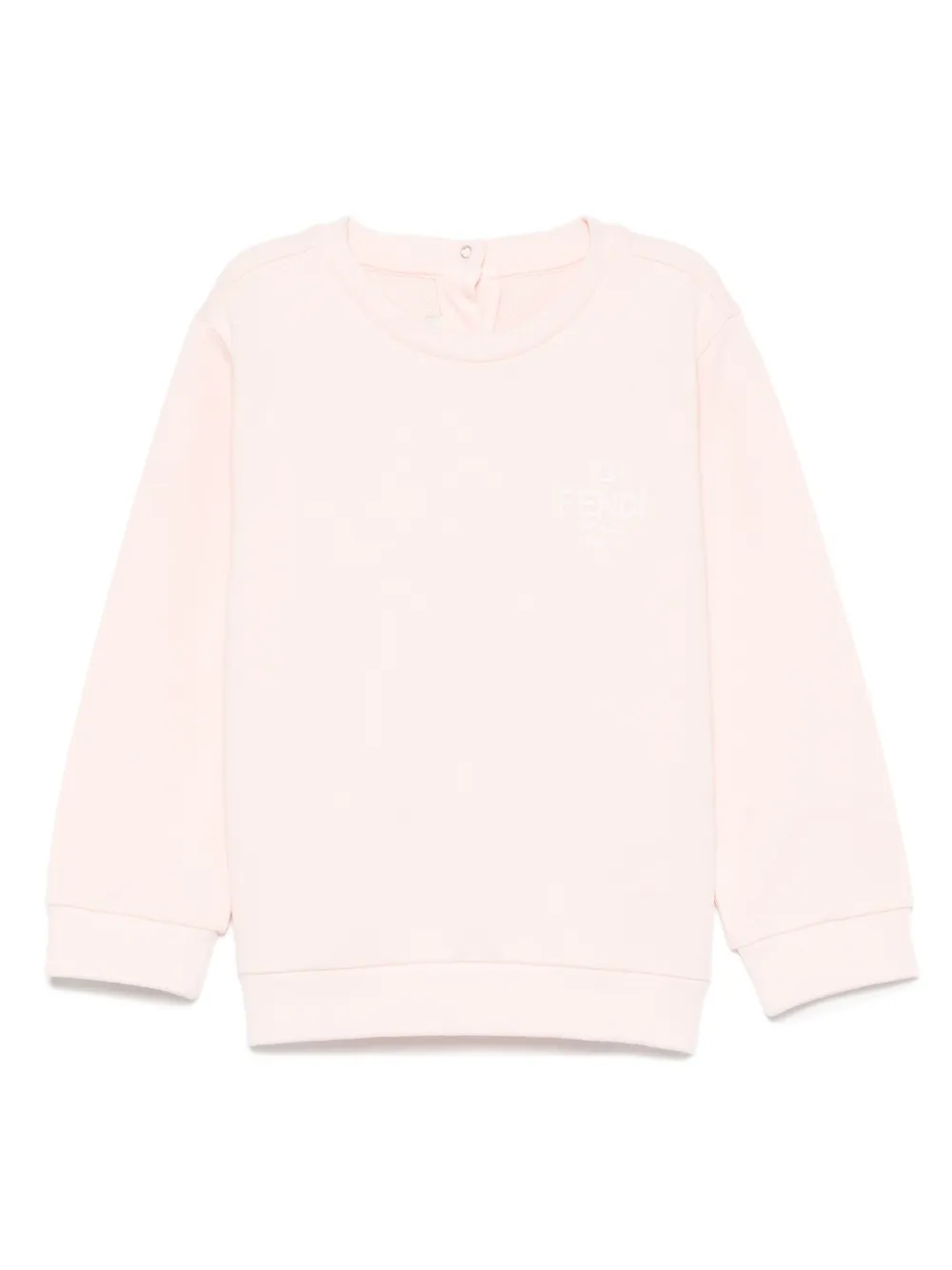 

Толстовка с логотипом FENDI KIDS, розовый