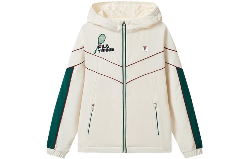 

Детская куртка ФИЛА FILA, цвет Кокосовое молоко Белый-FIV