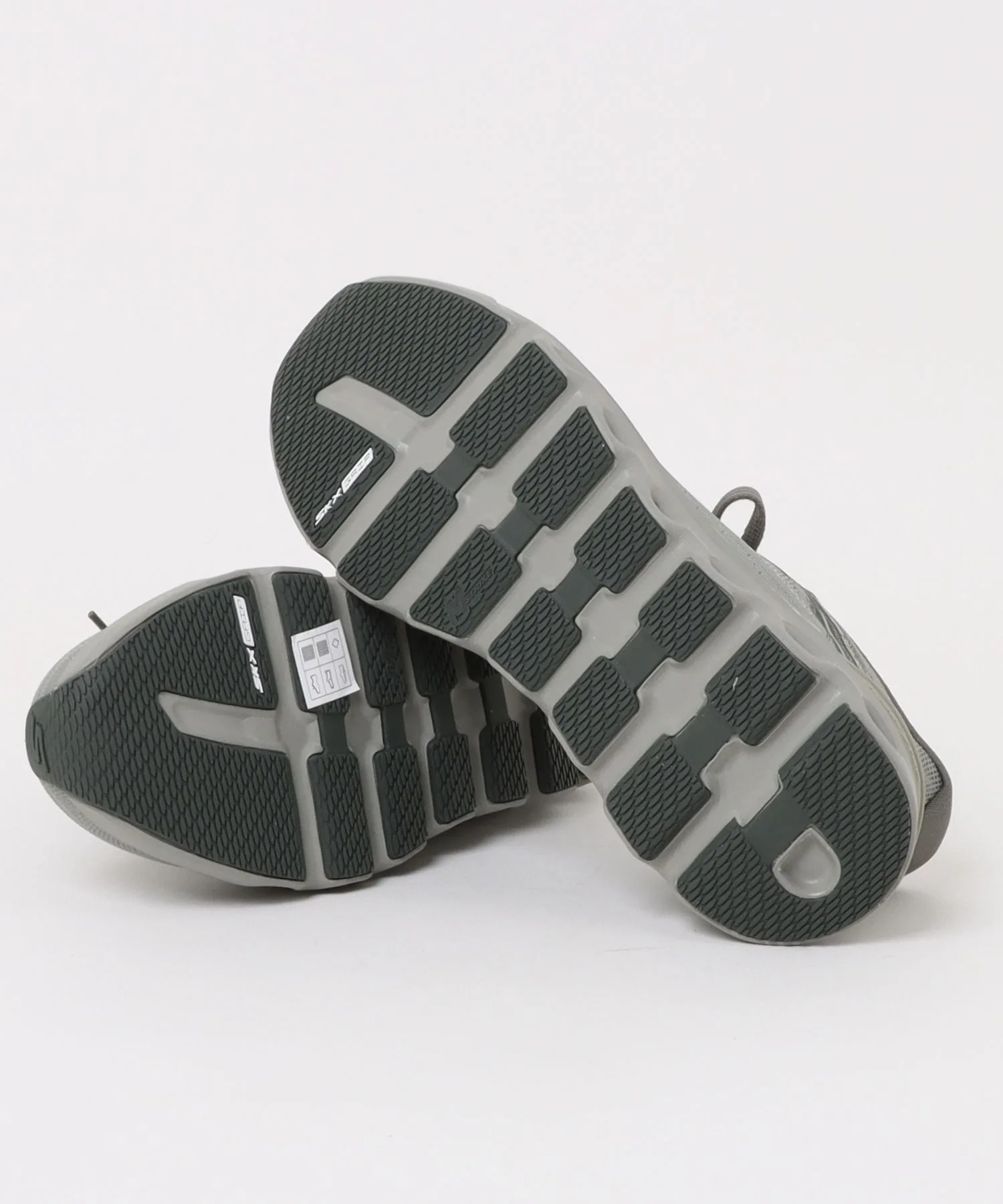 Мужские кроссовки низкие легкие GO RUN GLIDE-STEP SKECHERS белые черные — фото 3