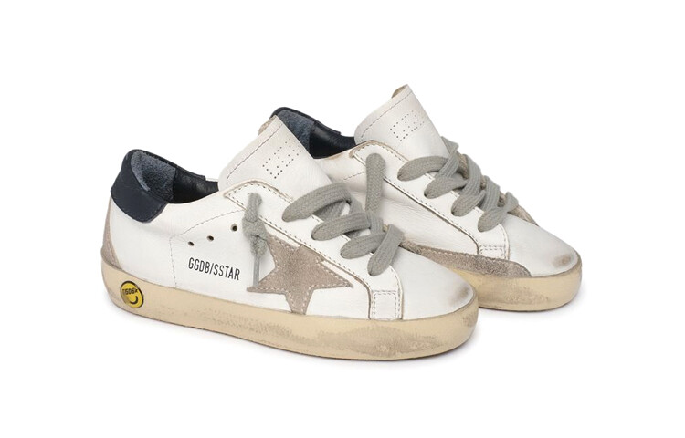 Детские низкие кроссовки Superstar Golden Goose — фото 3