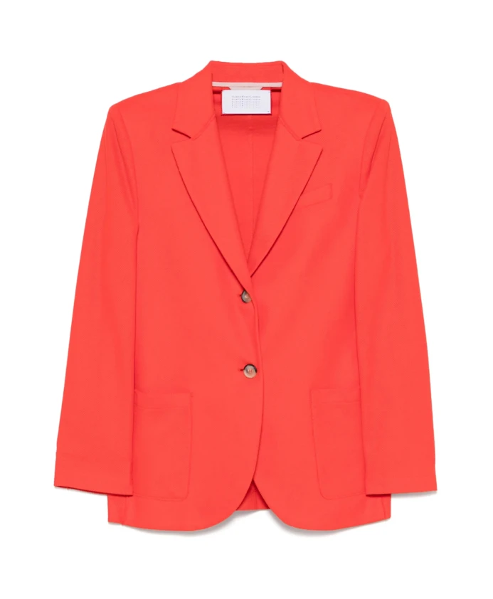 

Куртка огненно-красного цвета с пуговицами спереди. Harris Wharf London, красный