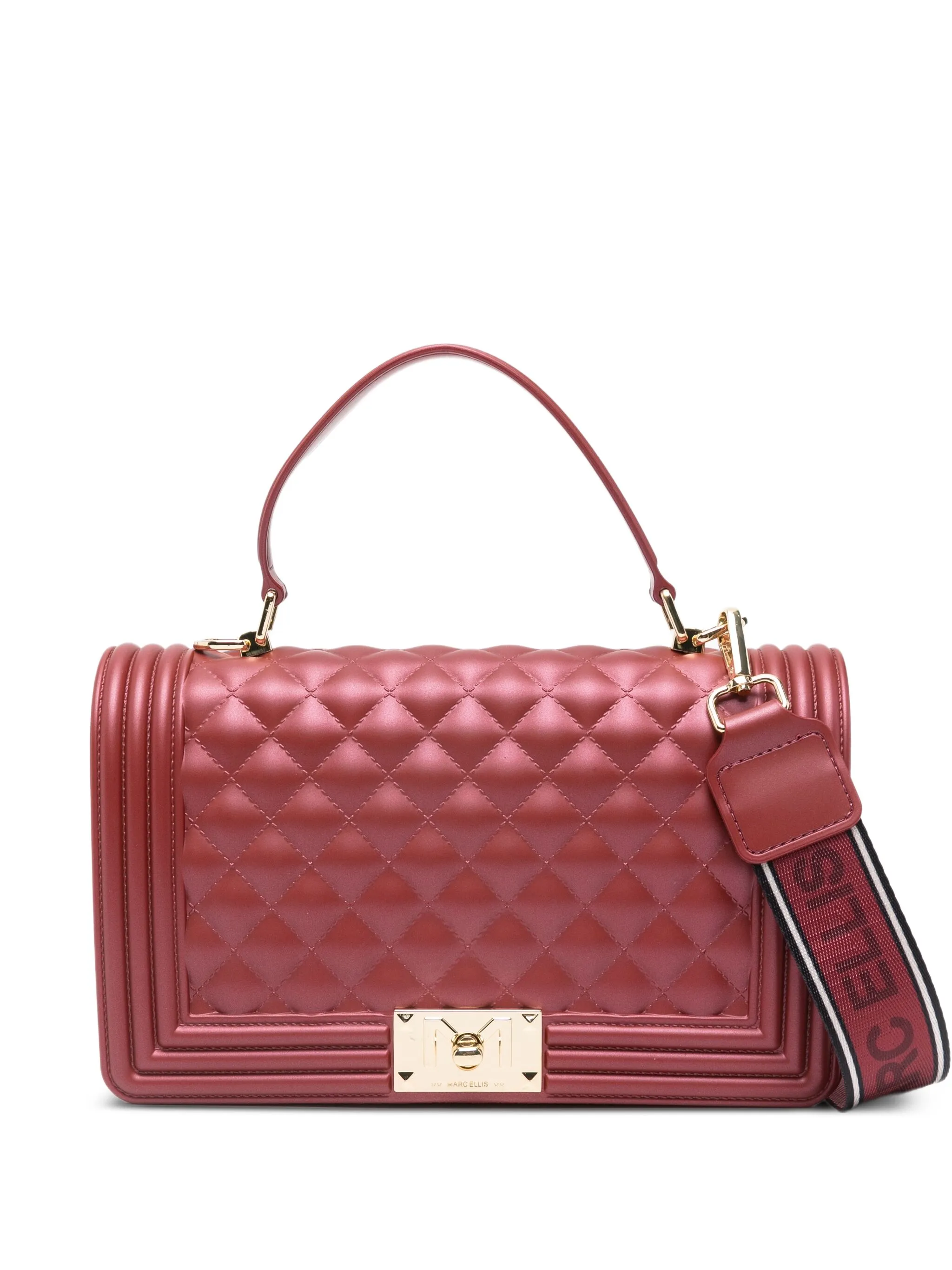 

Квадратная сумка-тоут Marc Ellis, красный