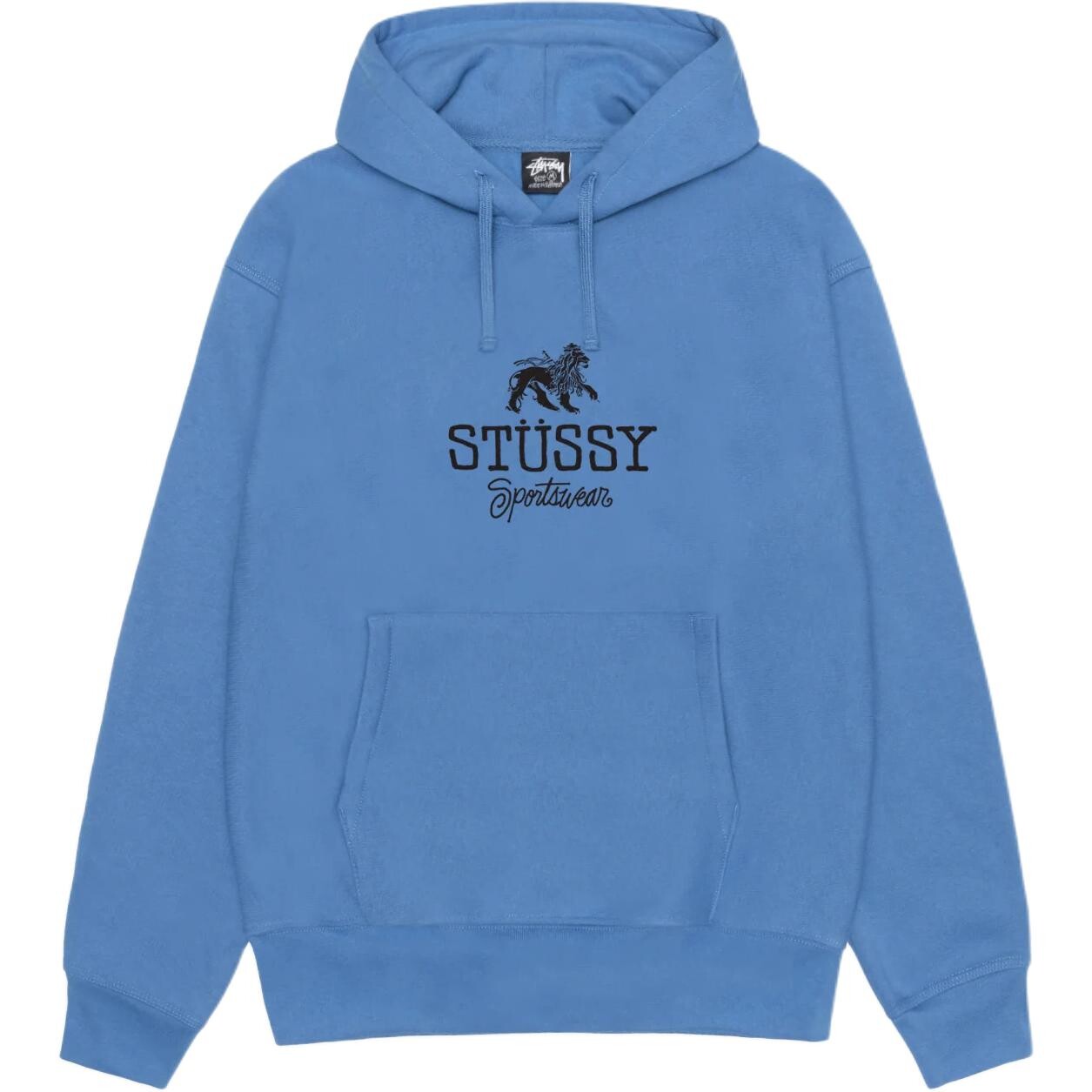 

Спортивная толстовка с капюшоном Stussy, черный