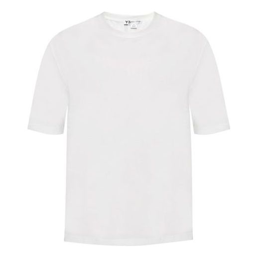 

Футболка men's y-3 stripe alphabet short sleeve white t-shirt Adidas, белый