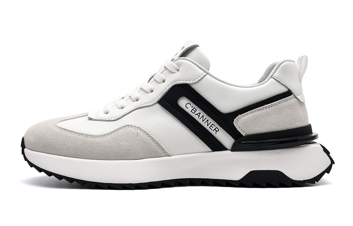 

Кроссовки C°BANNER Lifestyle Shoes Men Low-top White/Black, белый/черный