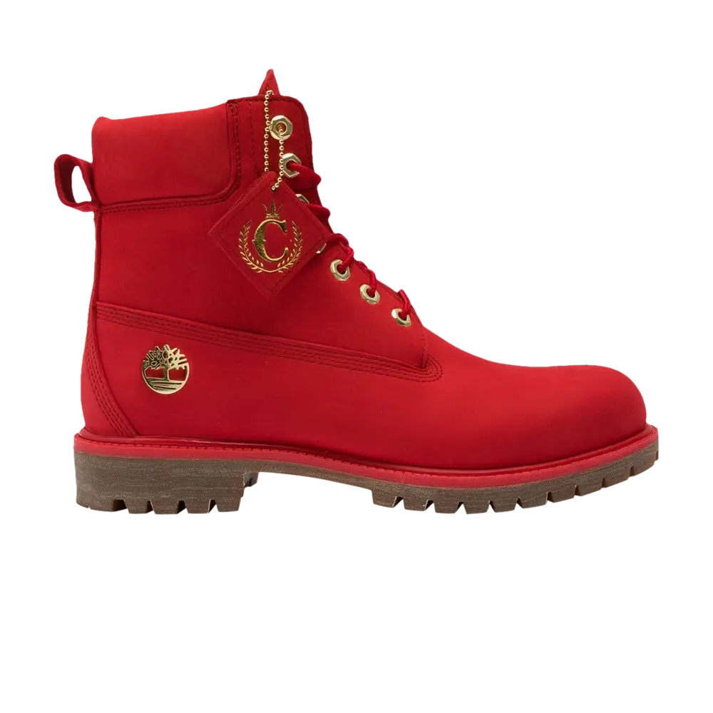Ботинки Culture Kings x Timberland Premium 6 Inch, красный
