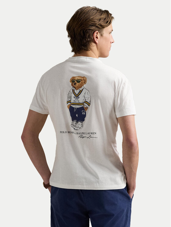 

Футболка облегающего кроя на заказ 710969631001 Polo Ralph Lauren, белый