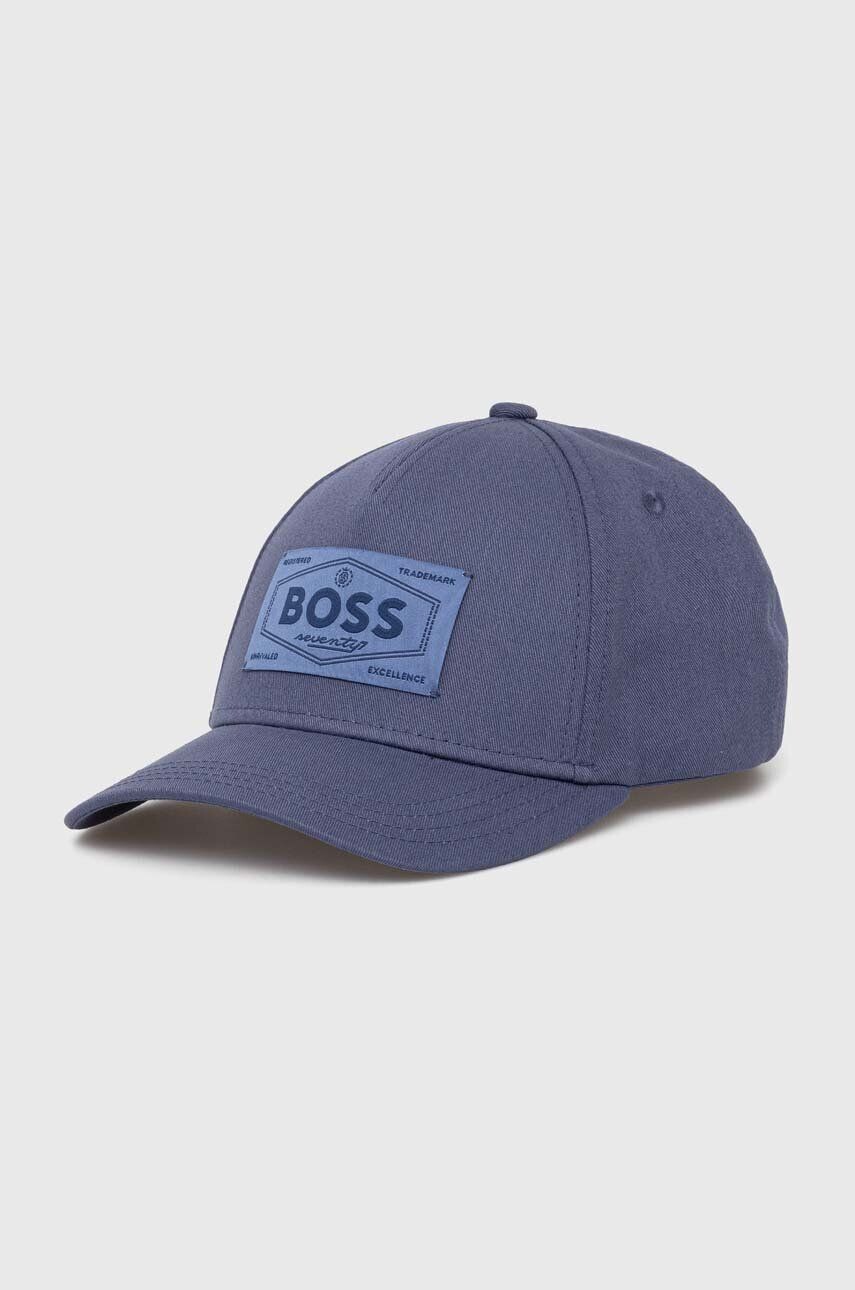 

Бейсболка BOSS из хлопка, синий