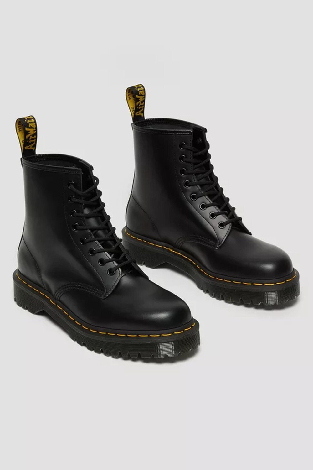 

Ботильоны - Черный - На плоской подошве Dr. Martens, черный