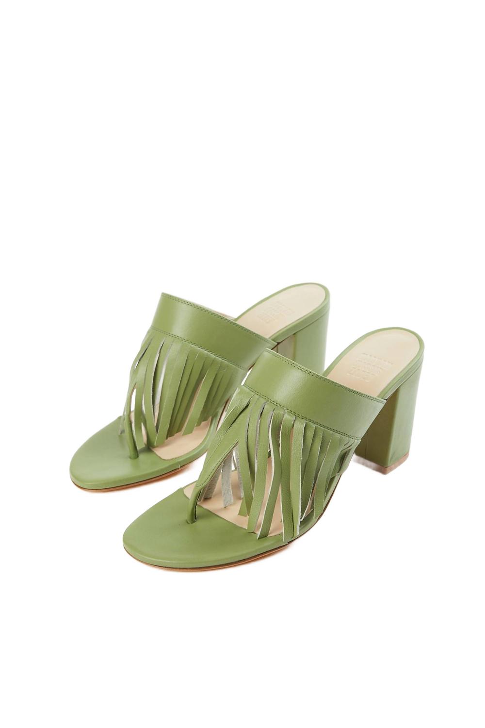 Valencia Sandal In Tarragon MARYAM NASSIR ZADEH, Tarragon — фото 2