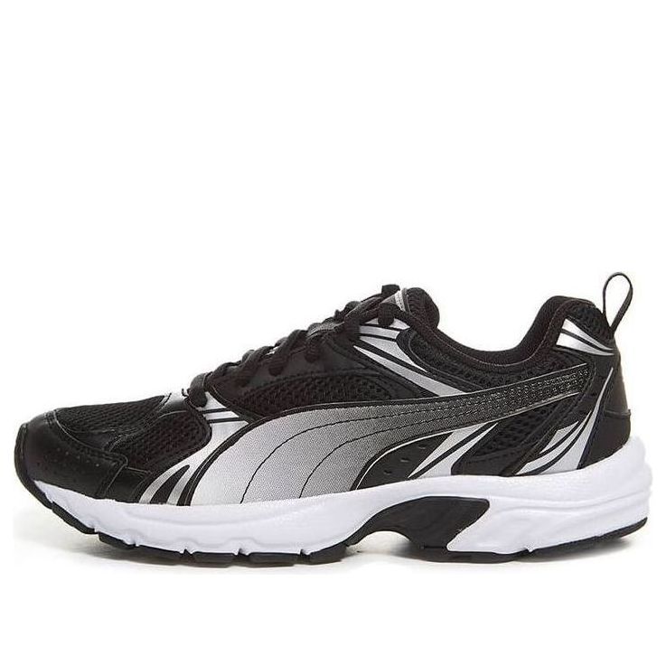 

Беговые кроссовки PUMA Milenio White Gray Black Low Top 'Black White Grey', серый