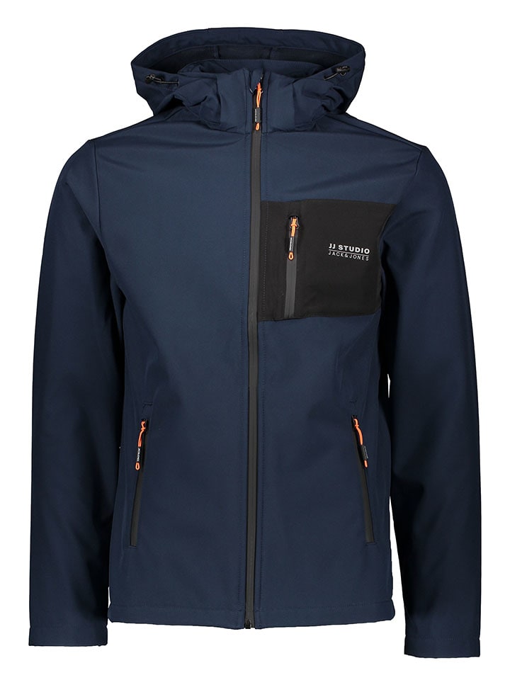 

Куртка софтшелл Jack & Jones, темно-синий