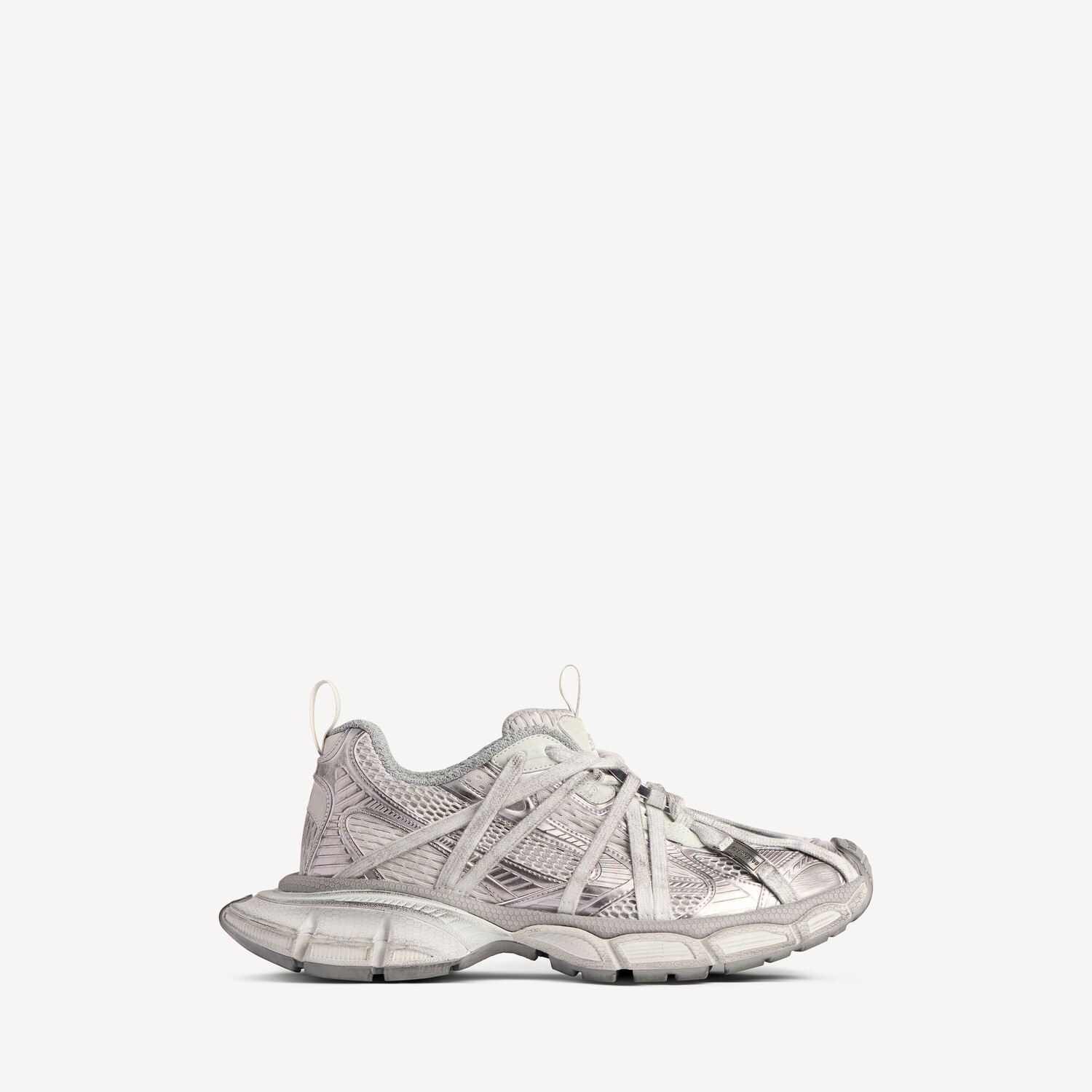 Женские кроссовки 3xl extreme laces b серого цвета BALENCIAGA, серый