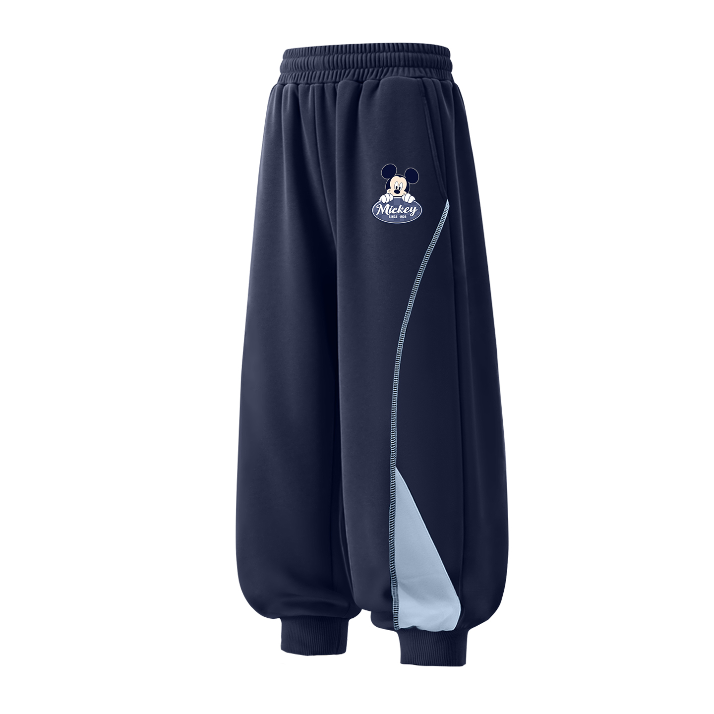 

Детские вязаные спортивные штаны Disney, синий