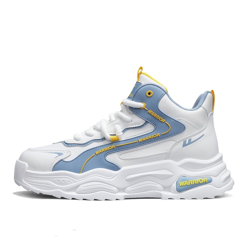 

Амортизирующая нескользящая устойчивая к истиранию влагоотводящая поддерживающая баланс увеличивающая высоту WARRIOR, белый серый синий