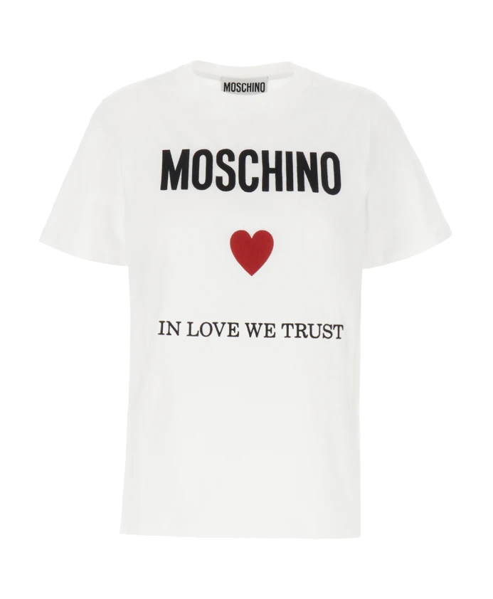 

Футболка Moschino, белый