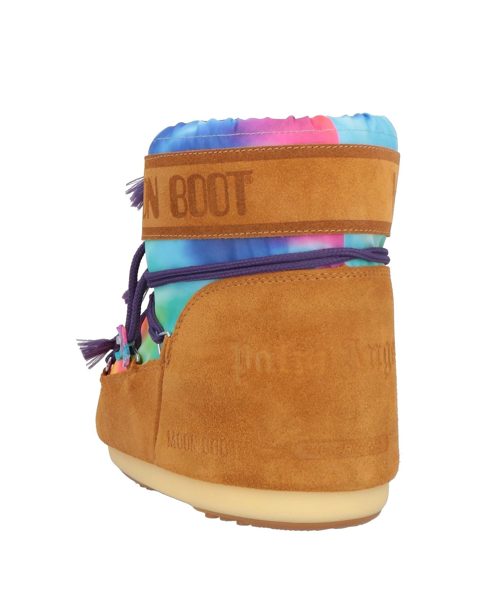 Ботильоны Palm Angels X Moon Boot, коричневый — фото 3