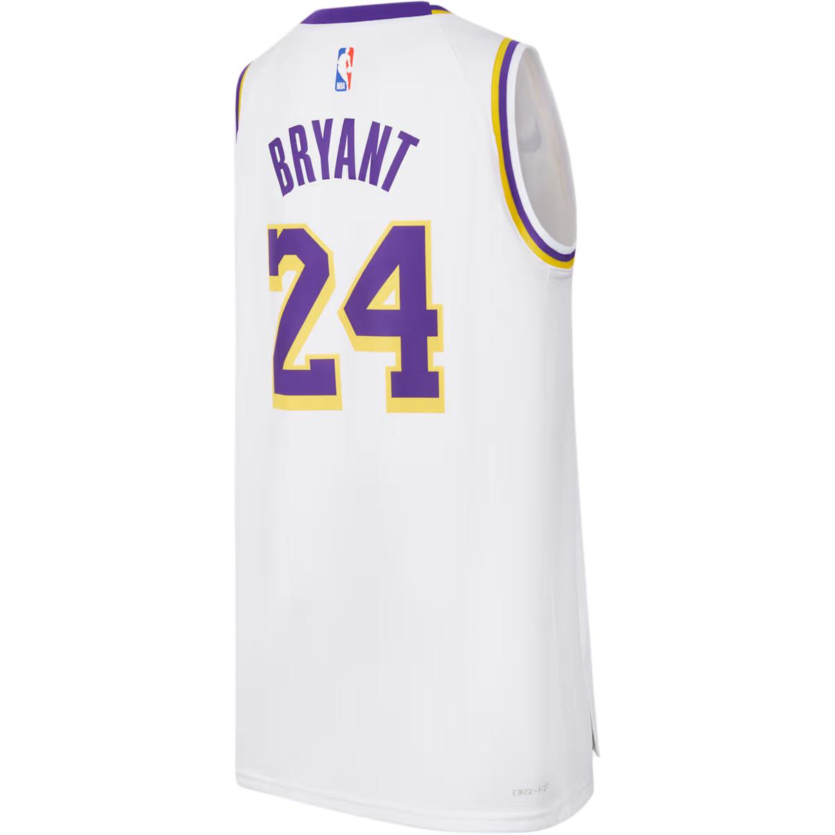 Топ Los Angeles Lakers для детей Nike, белый — фото 3