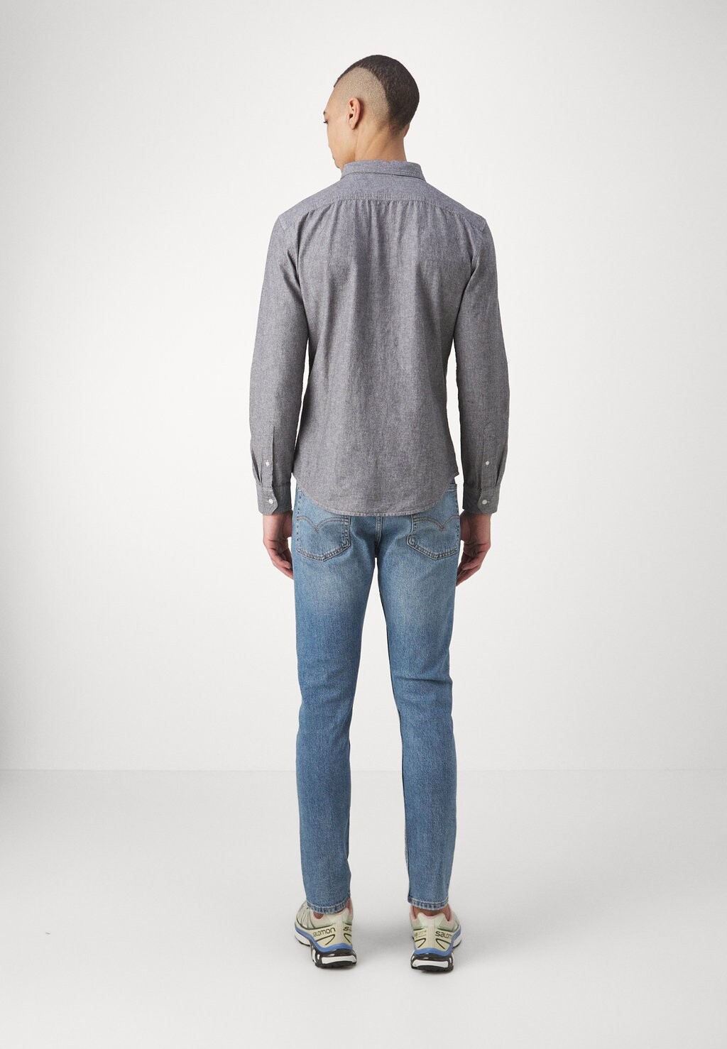 Джинсы приталенного кроя 515 Slim Taper Levi's, цвет blue denim — фото 4