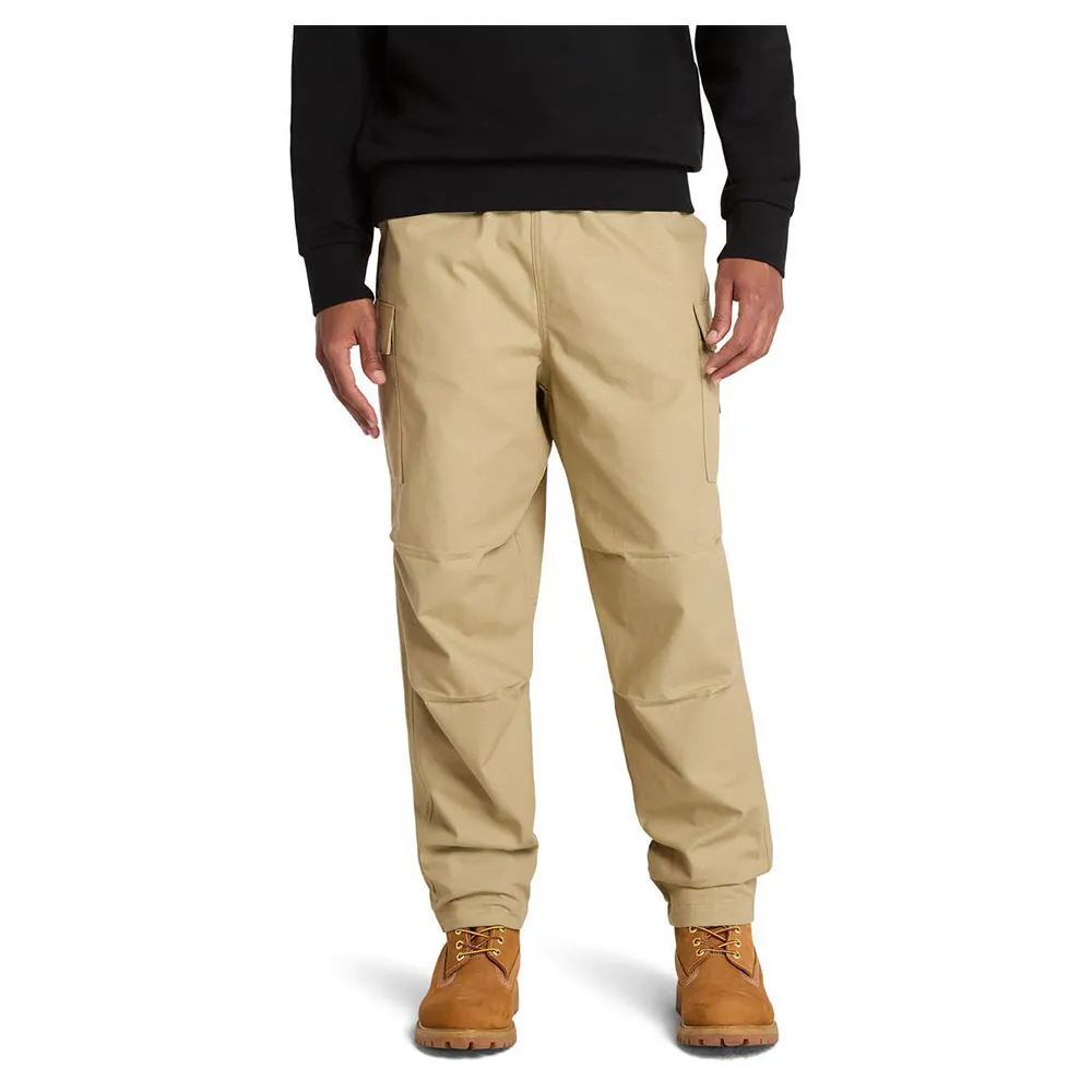 

Брюки карго Timberland Woven Badge Ripstop, бежевый