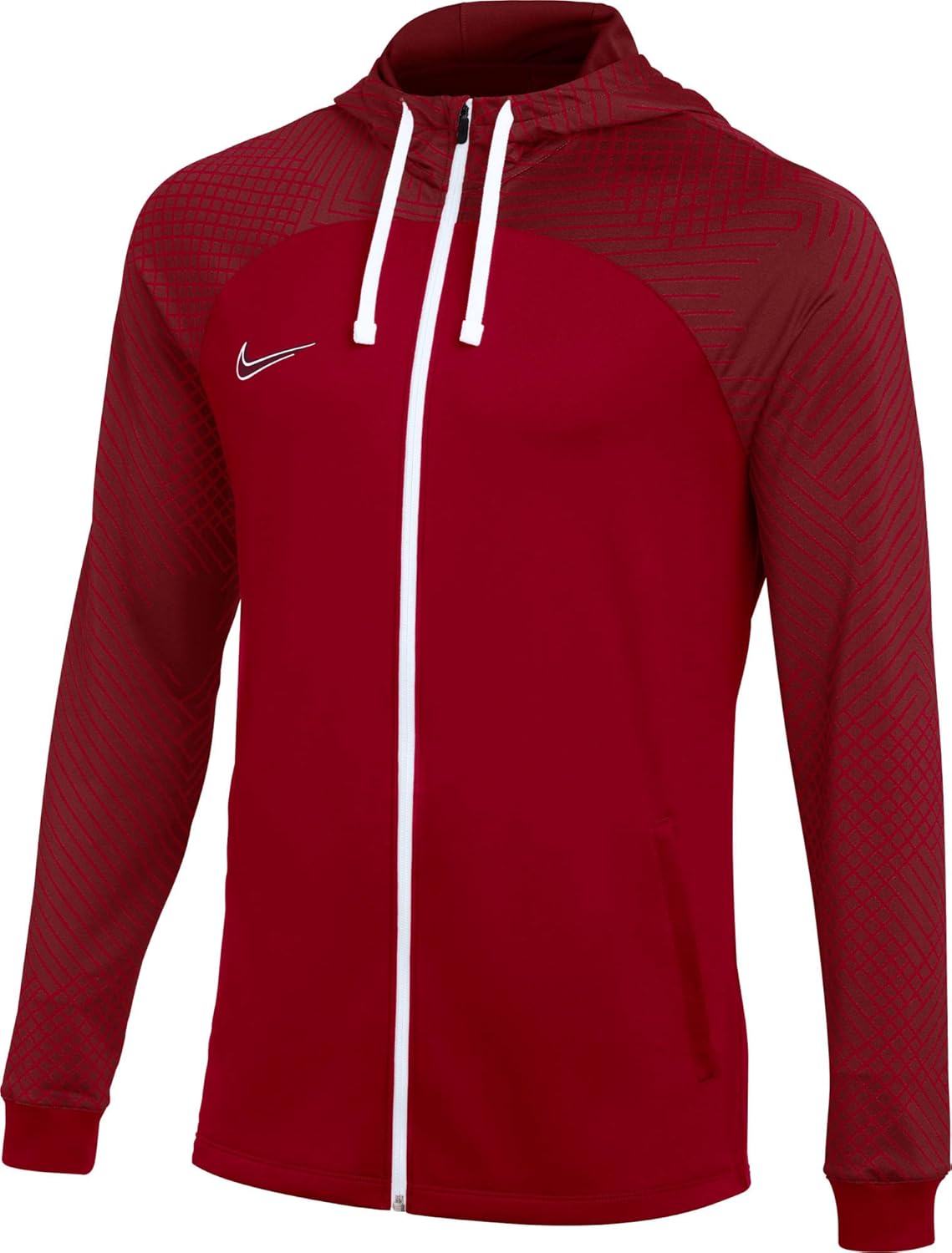 

Nike M Nk Df Strk Hd Trk Jkt K Jacket Men, University Red/Bright Crimson/White