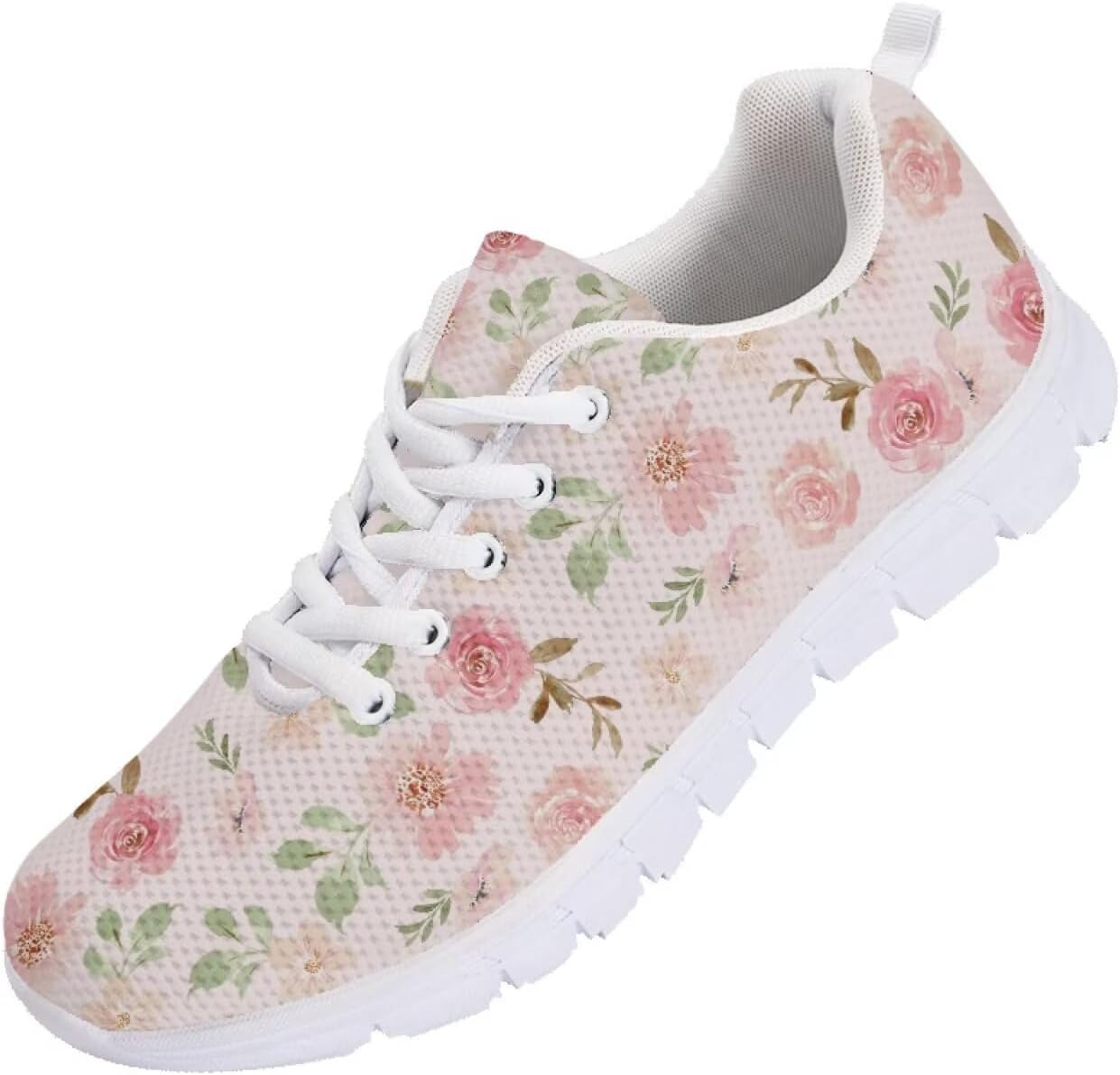 

Мужские кроссовки Funnydude Funny Print для ходьбы, удобные, дышащие, с сеткой, повседневные, розовый