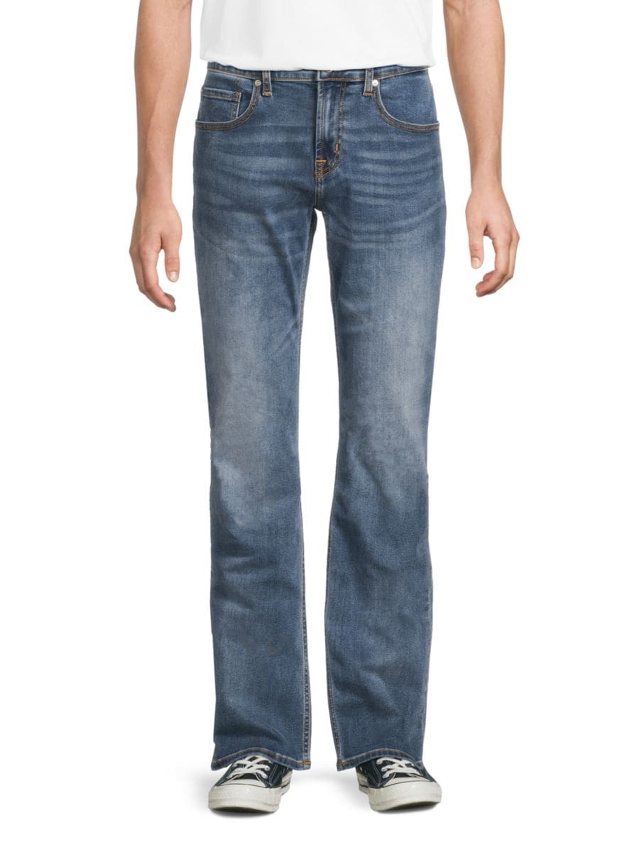 

Джинсы Comfort Luxe Brett Bootcut 7 For All Mankind, цвет Kef Blue