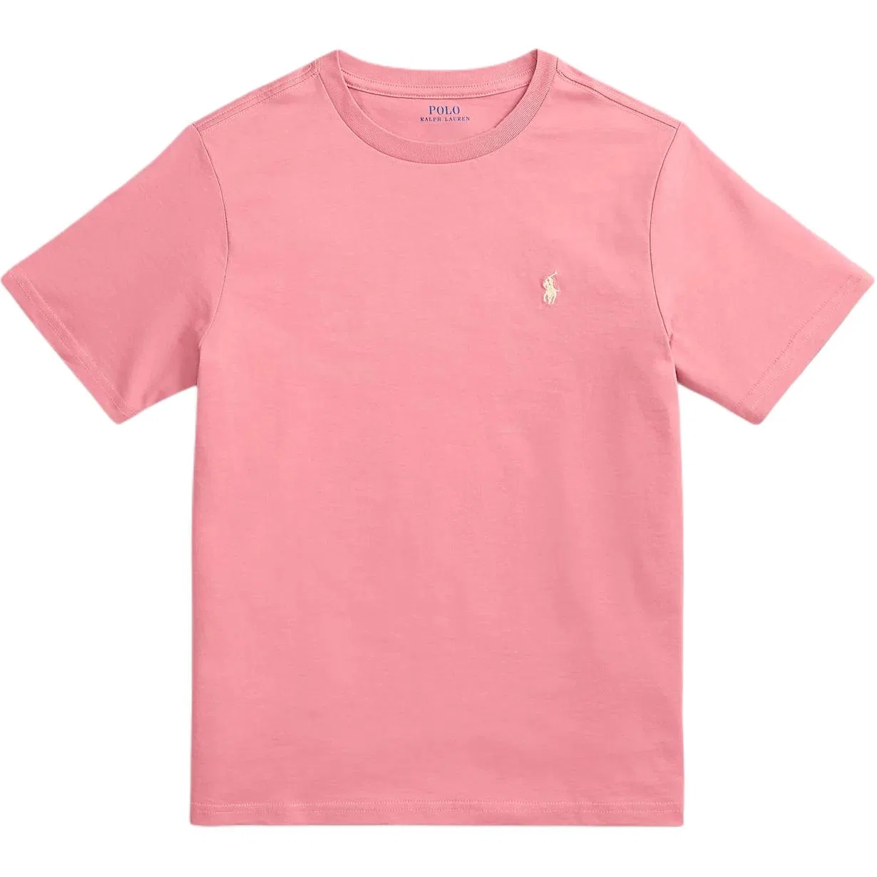 Футболка детская хлопковая Polo Ralph Lauren розовая