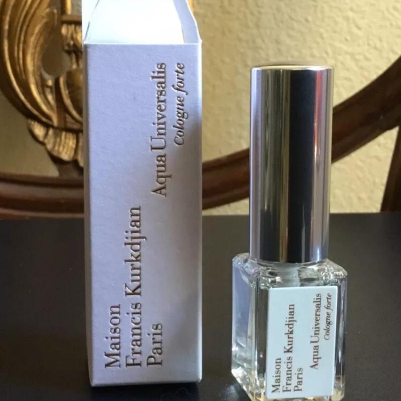 MAISON FRANCIS KURKDJIAN Мягкий струящийся серебряный мини парфюм Eau De Parfum EDP 5 мл — фото 2