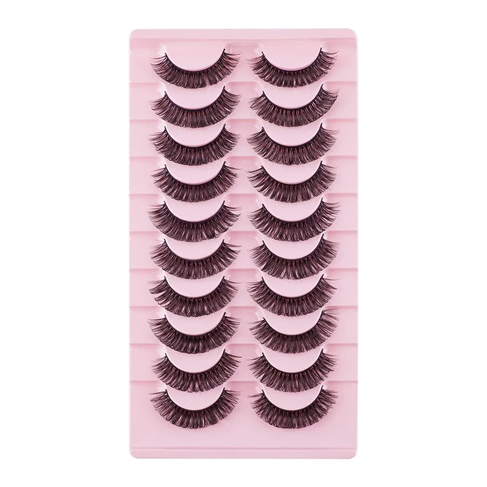 Набор из 10 пар многоразовых накладных ресниц «Russian Strip Lashes» Fandiq — фото 2