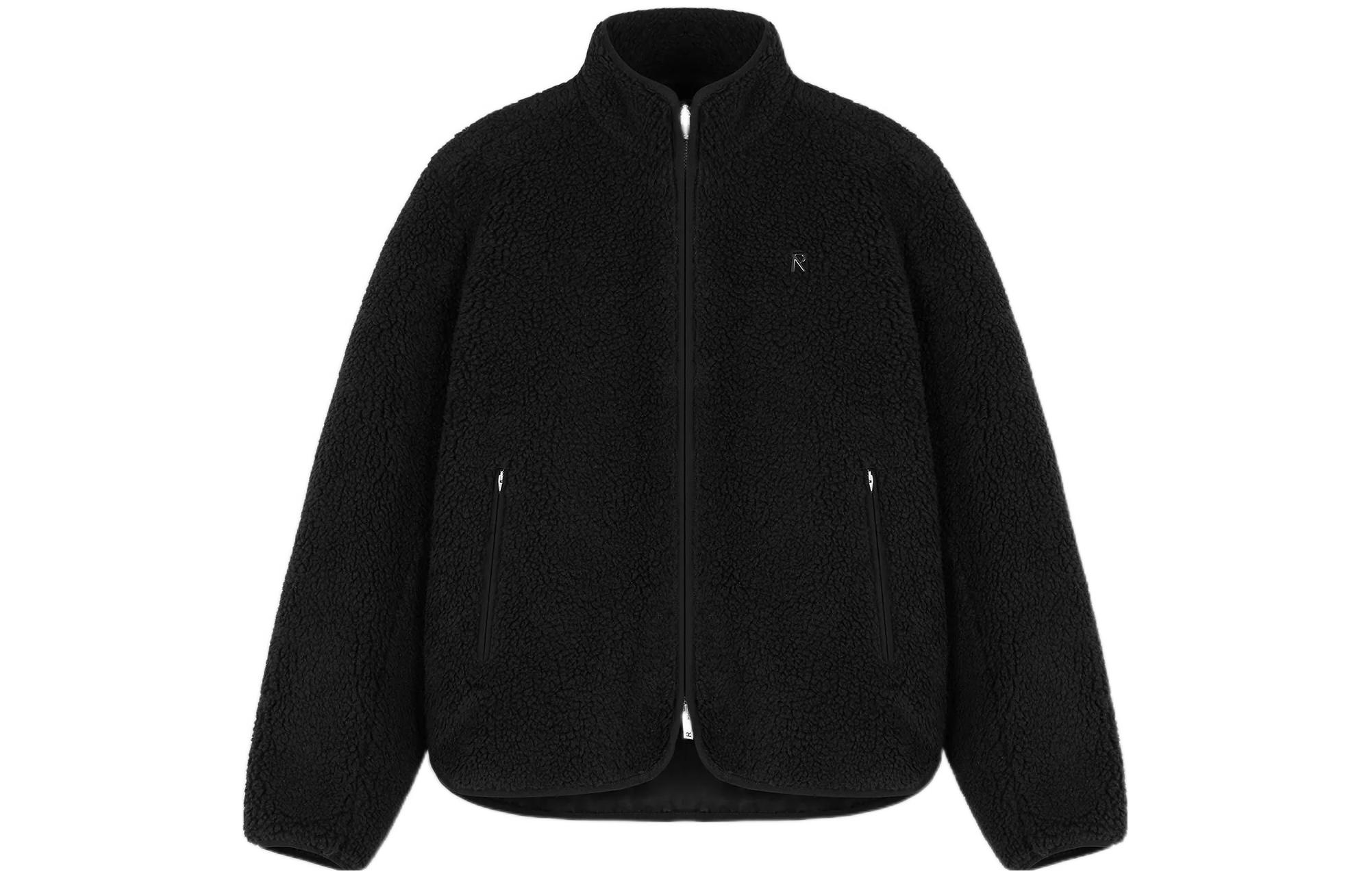 

Флисовая куртка на молнии REPRESENT, черная, Черный, Флисовая куртка на молнии REPRESENT, черная