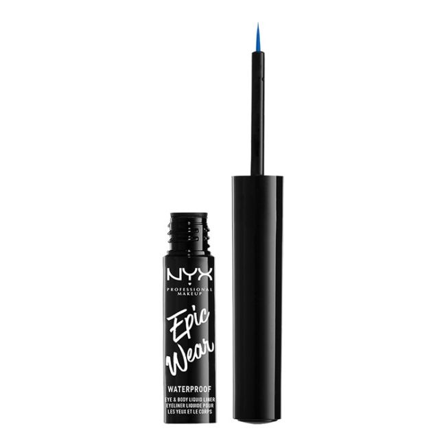 

Водостойкая подводка для глаз и жидкость для боди-арта Nyx epic wear с ручкой NYX Professional Makeup, цвет ewspll05, 3,5 мл