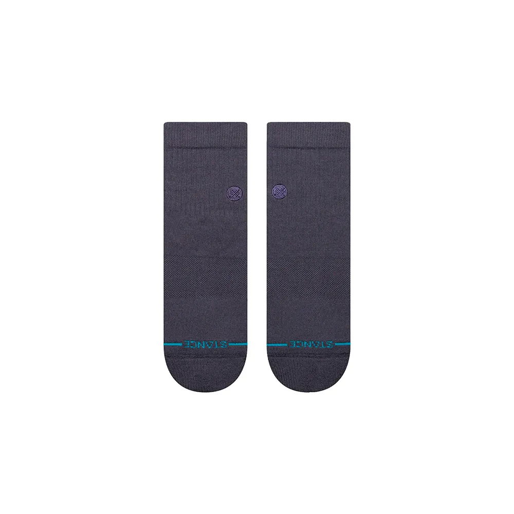 

Носки Stance Icon Quarter, серый/синий