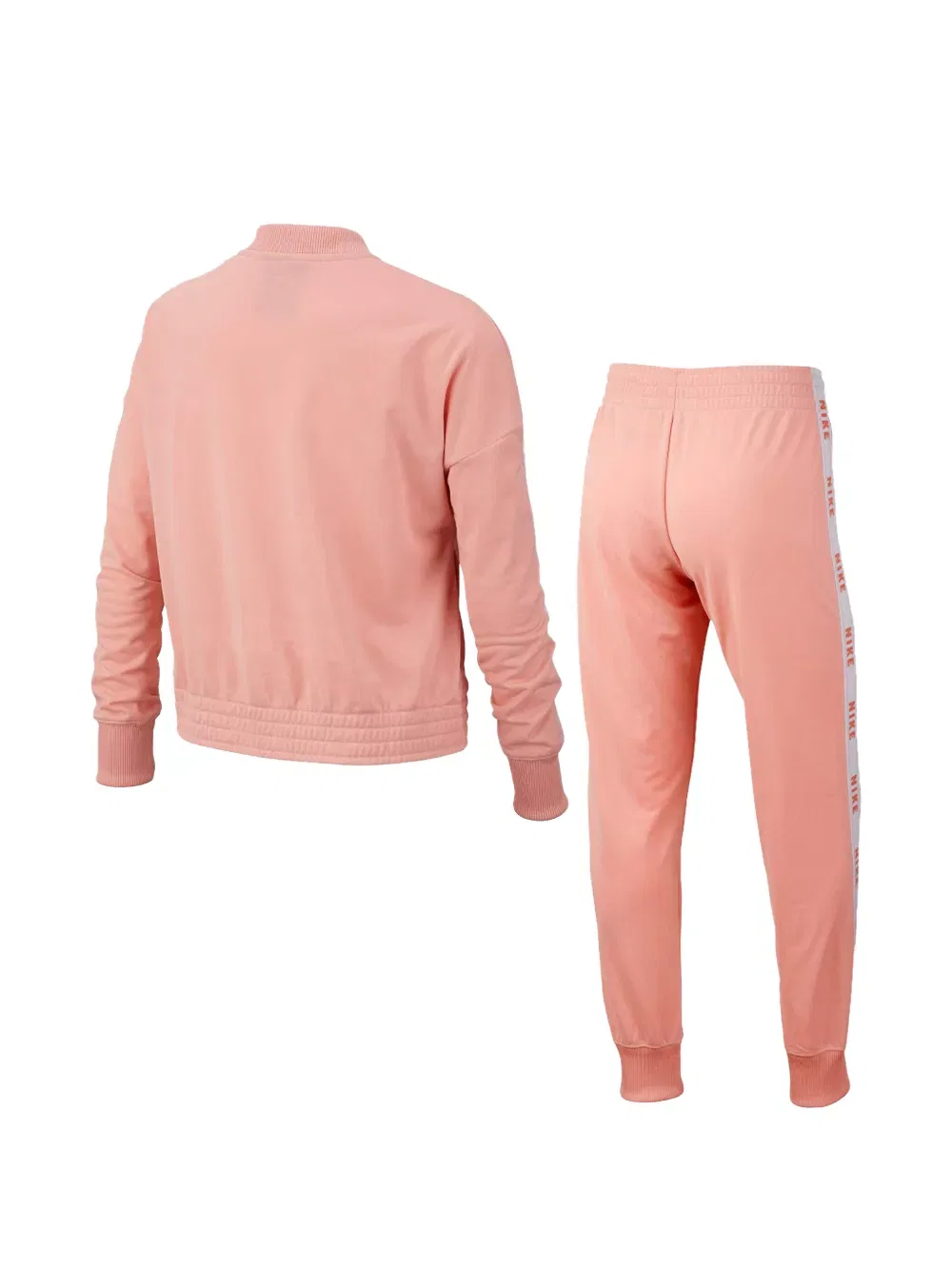 Спортивный костюм с логотипом Logo-Tape Nike Kids, розовый — фото 2