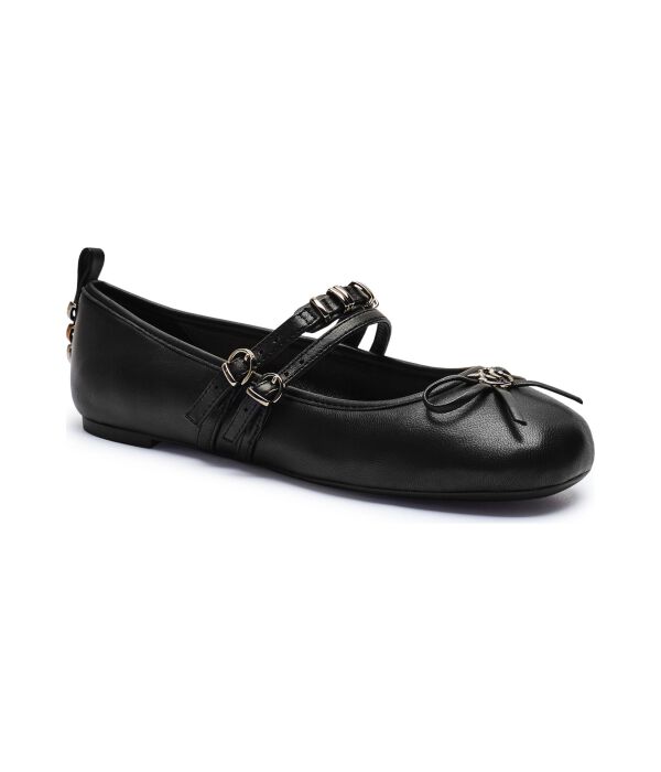 Кожаные балетки gioia 09 Pinko, черный