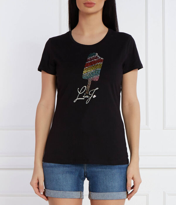 

Футболка Liu Jo Slim Fit, черный