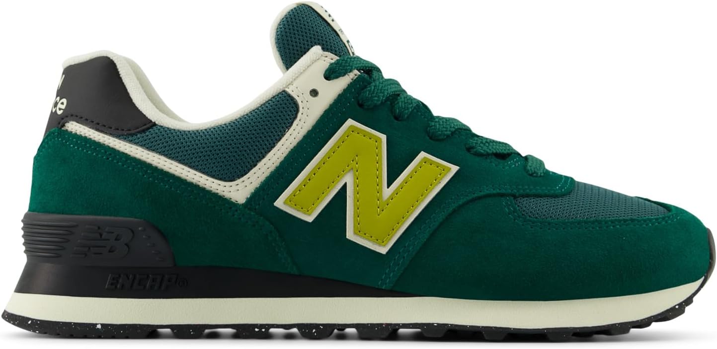 

Кроссовки New Balance Unisex-Adult 574 V2, зеленый/болотный