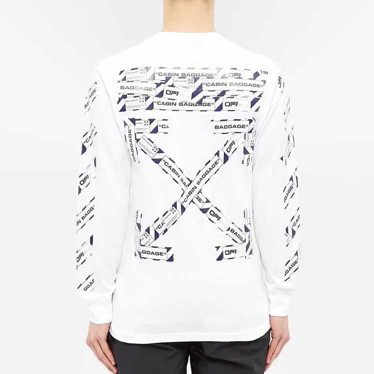 Футболка OFF WHITE FW21 Мужская Белая OFF-WHITE — фото 3