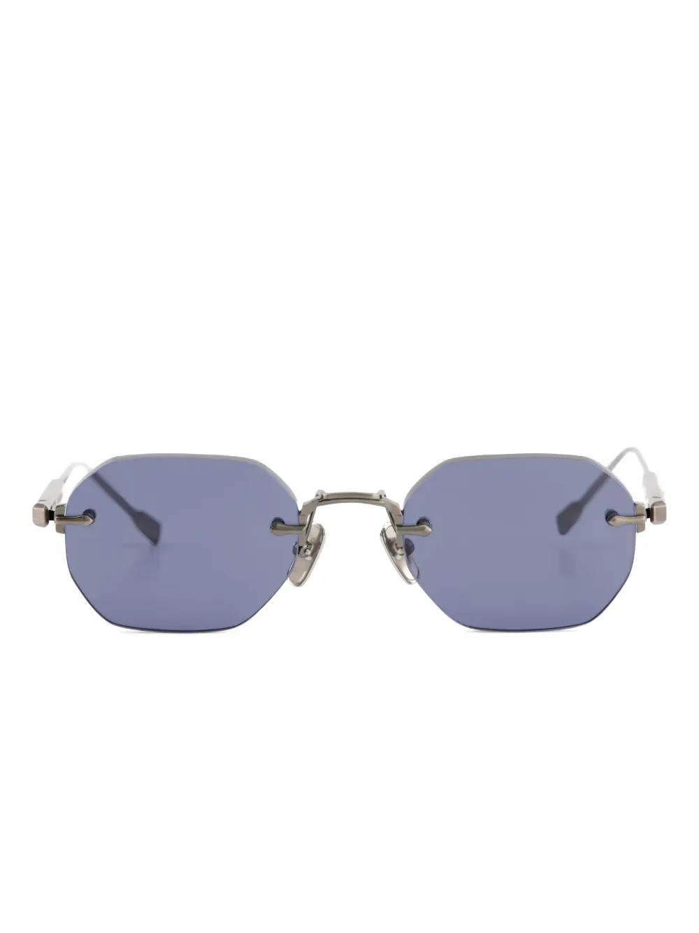 

Солнцезащитные очки Terebellum II с геометрической оправой Sato Eyewear, серебряный