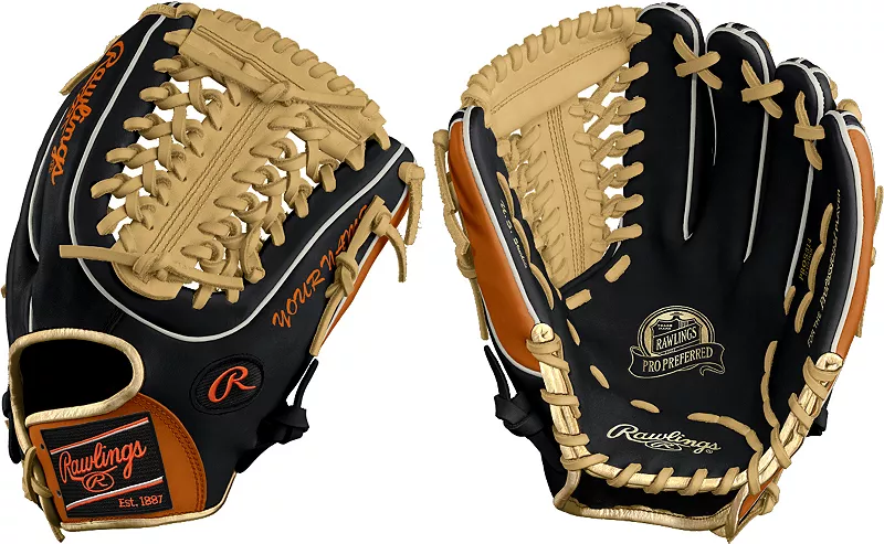 

Перчатки/рукавицы Rawlings Pro Preferred Series Custom, цвет Custom
