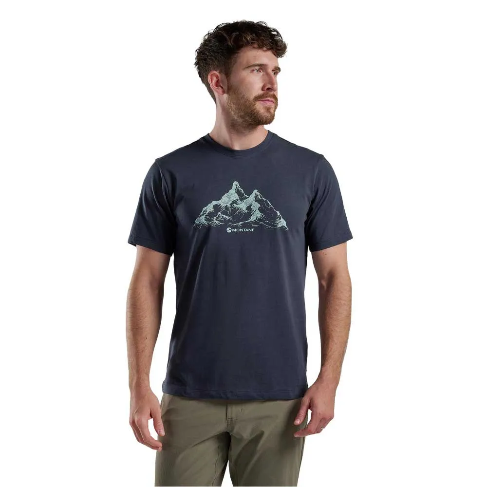 

Футболка с коротким рукавом Montane Dual Mountain, синий