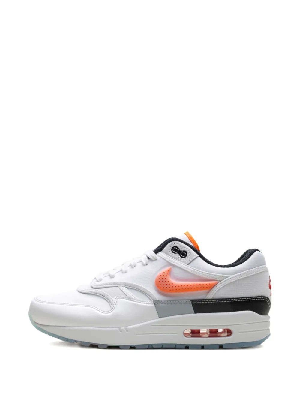 Кроссовки Air Max 1 «Белый/Гипер-красный/Черный» Nike — фото 4