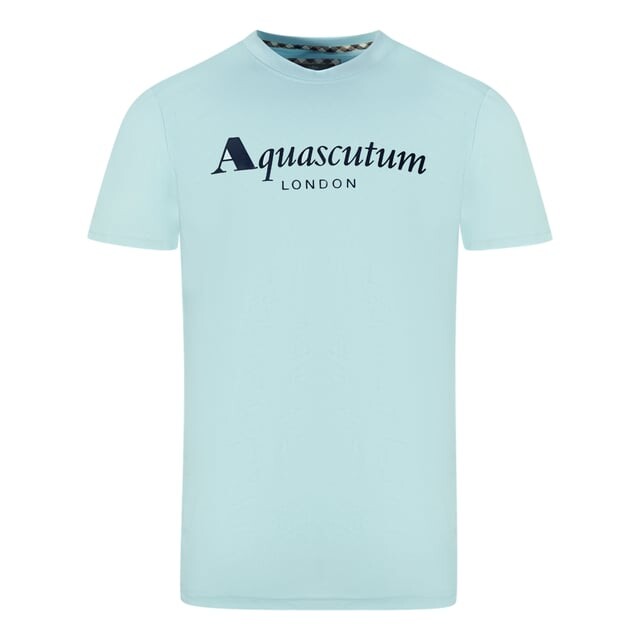 

Футболка с логотипом лондонского бренда Sky Aquascutum, синий