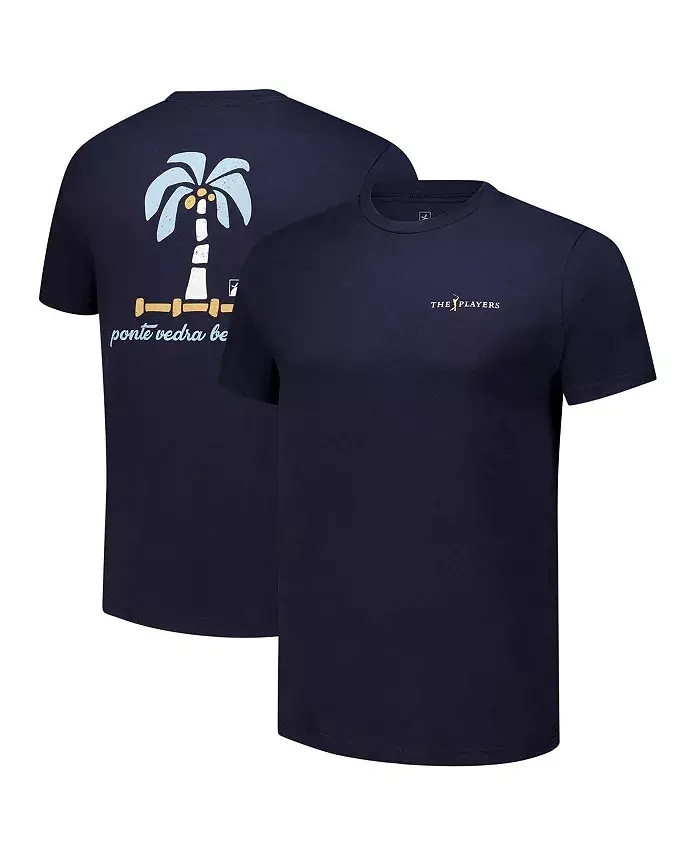 

Мужская и женская футболка THE PLAYERS Ponte Vedra цвета navy Flomotion