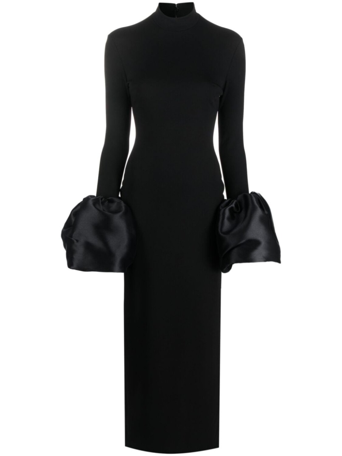 

Solace London длинное платье The Viviana, черный